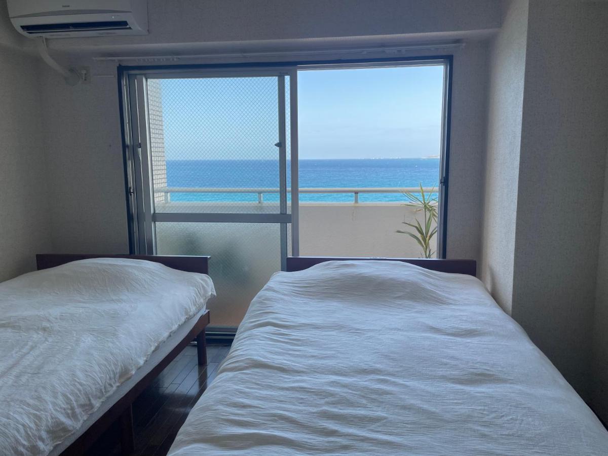 海まで徒歩1分。最上階の角部屋！アクセス抜群オーシャンビュー でのんびりstay Agarii Exteriör bild