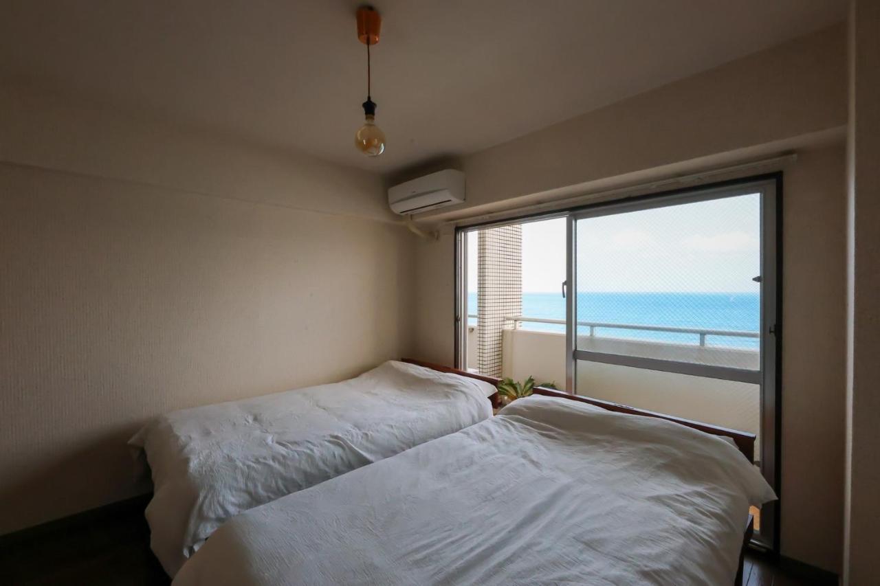 海まで徒歩1分。最上階の角部屋！アクセス抜群オーシャンビュー でのんびりstay Agarii Exteriör bild